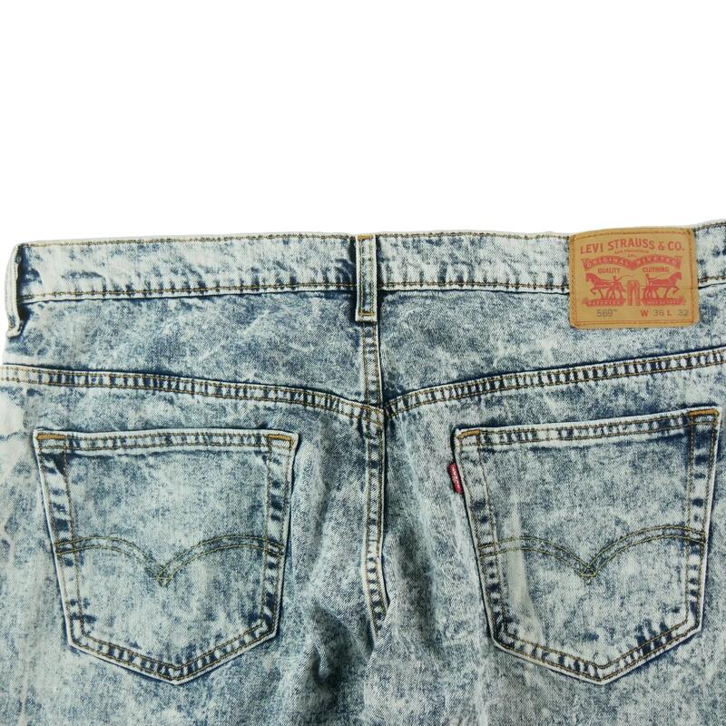 Second life - Blugi bărbați W36/L32 Levi Strauss 569 Loose Fit - Ca nou