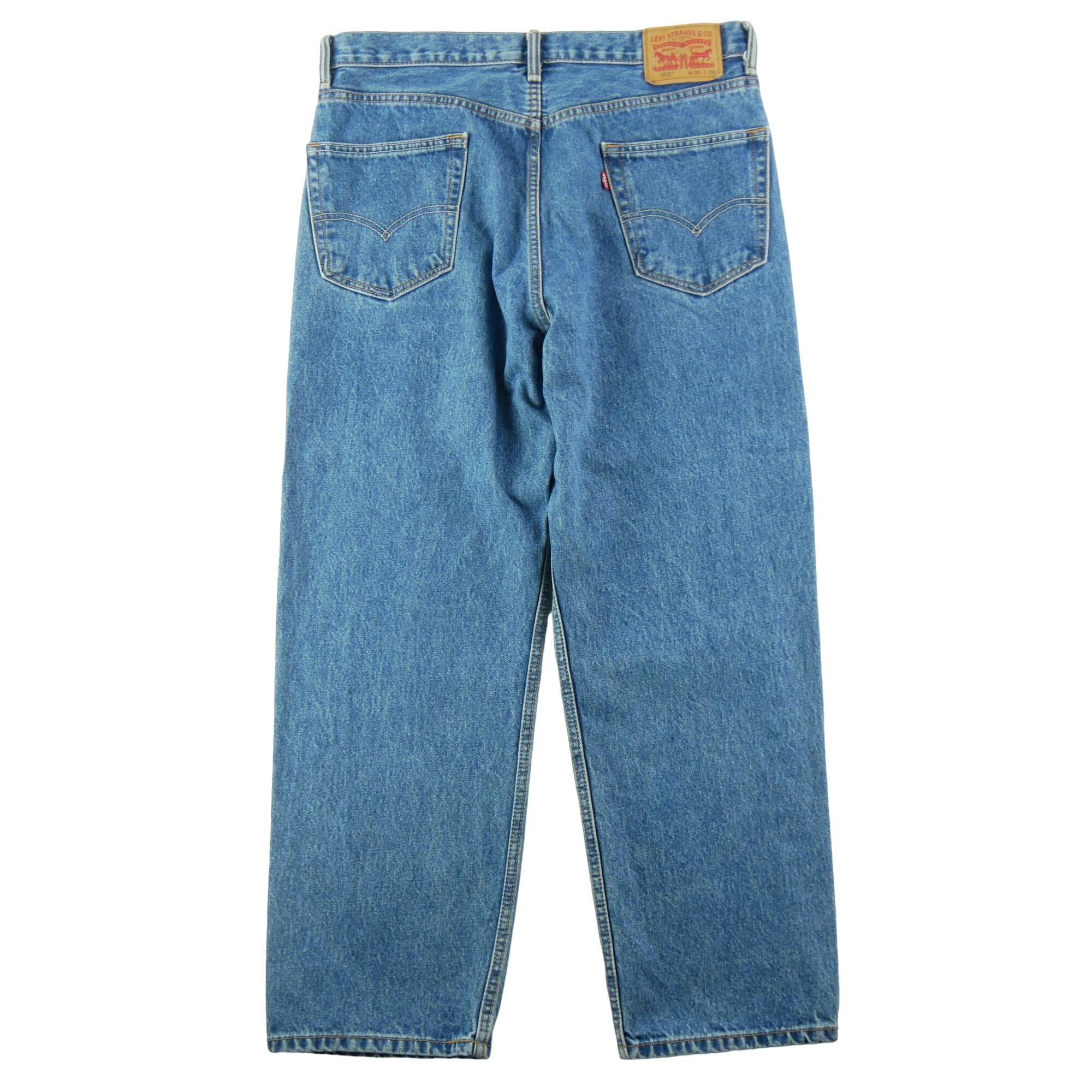 Segunda Vida - Jeans Hombre W36/L29 Levi Strauss 550 - Muy Bueno 2/7