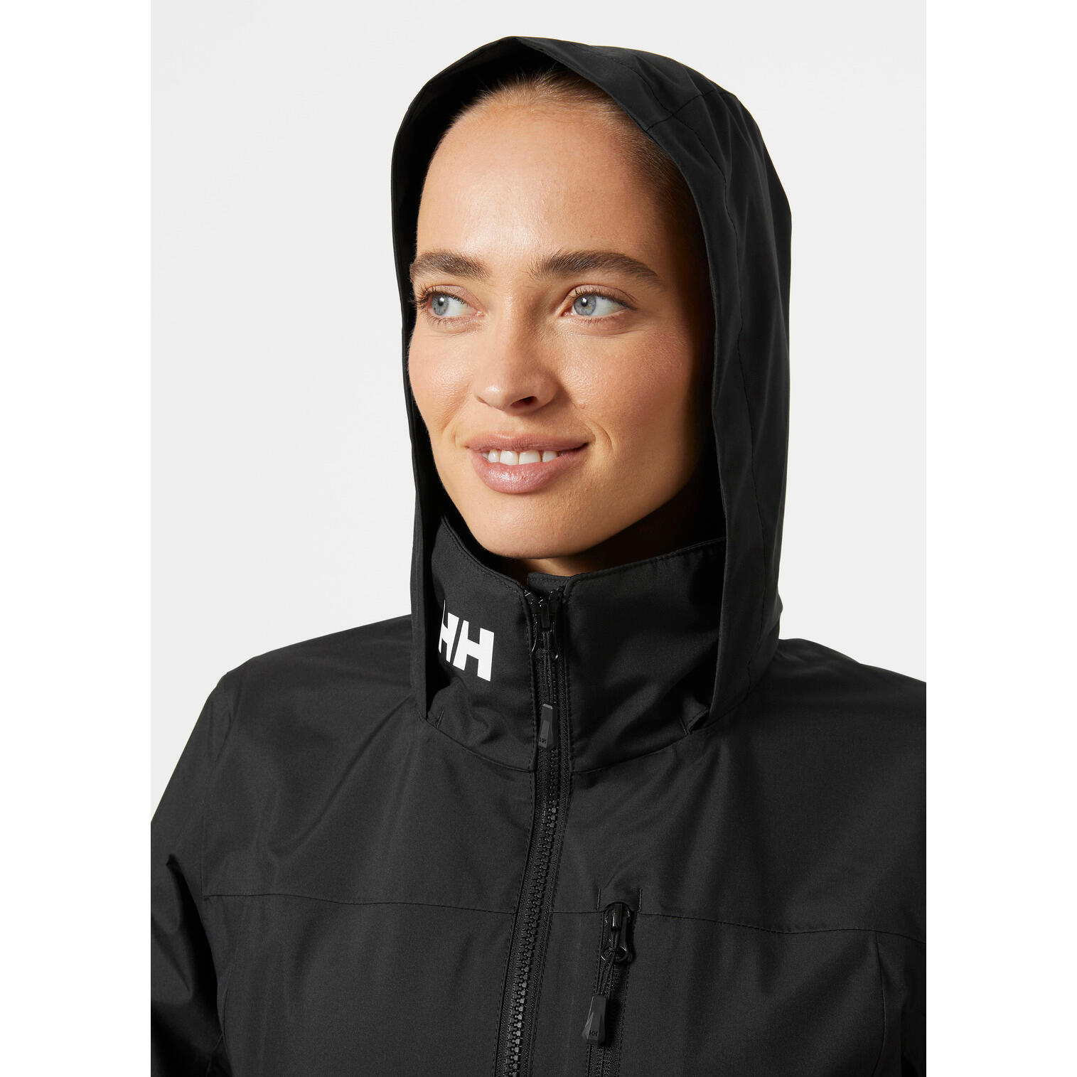 Giacca impermeabile con cappuccio da donna Helly Hansen Crew 2.0 6/7