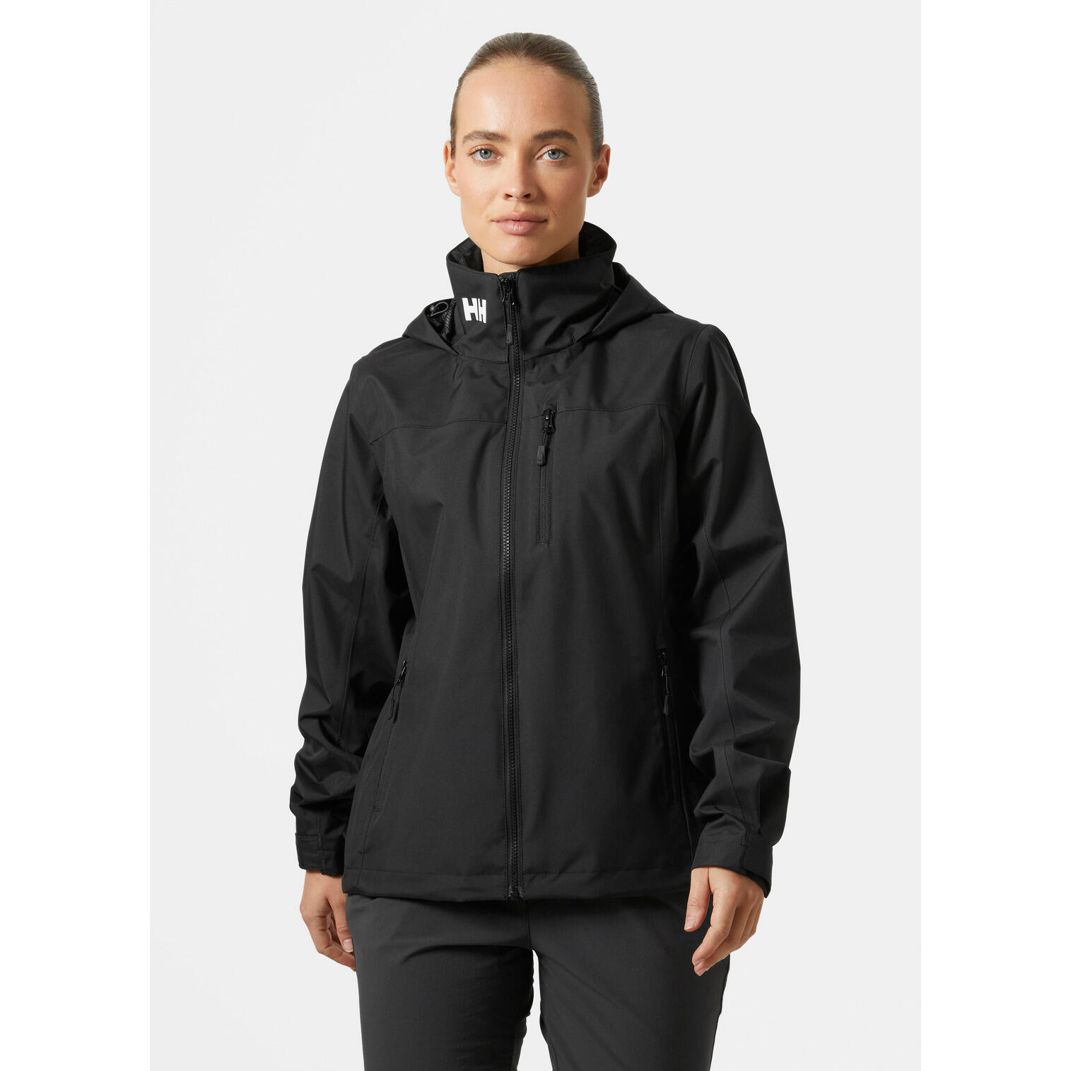 Giacca impermeabile con cappuccio da donna Helly Hansen Crew 2.0 2/7
