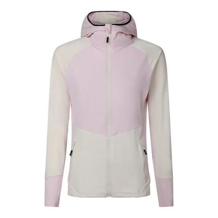 Sous‑vêtement technique extensible femme Nomadic avec capuche et zip intégral