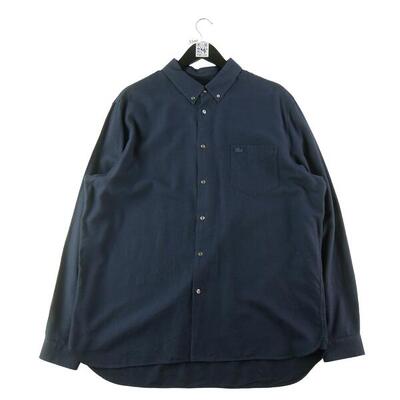 Tweedehands - classic herenoverhemd lacoste fr45 marine - als nieuw