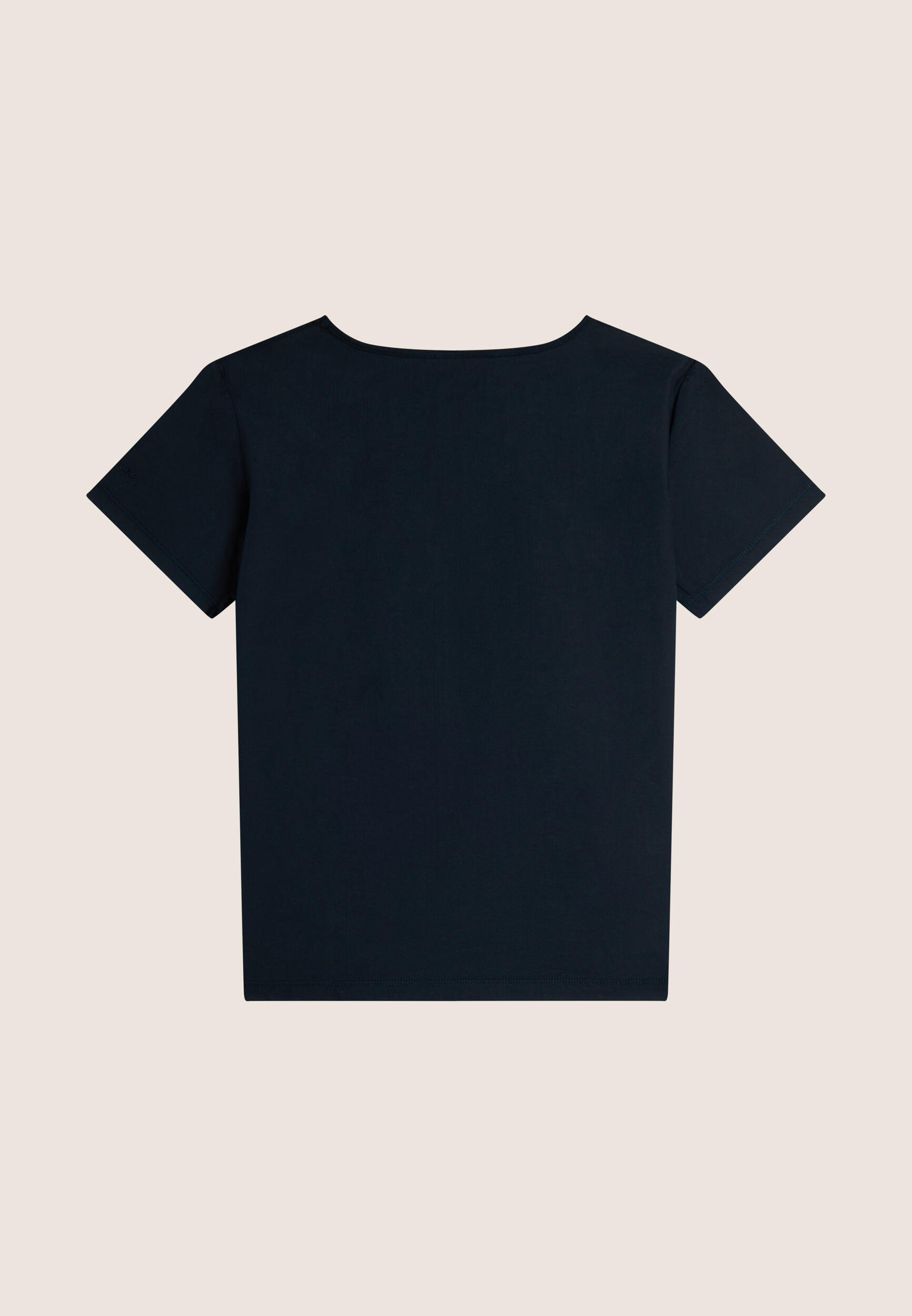 T-shirt regular da donna in tessuto stretch a base cotone 2/3