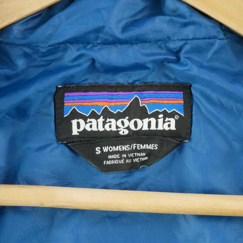 Second life - Geacă femei Patagonia Nano Puff albastru deschis - Bun