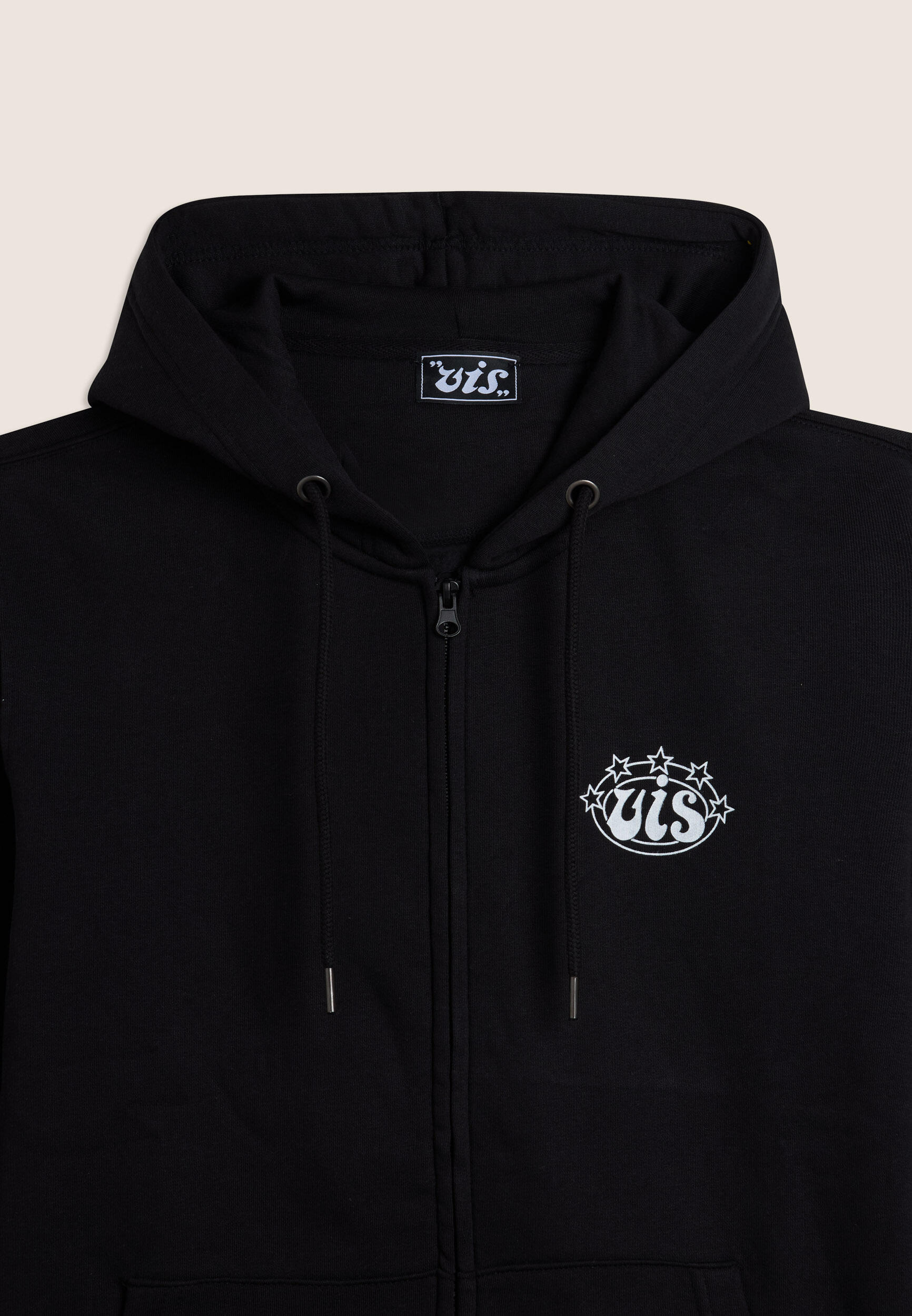 Felpa Unisex con Cappuccio e Zip Stile Boxe VIS 3/3