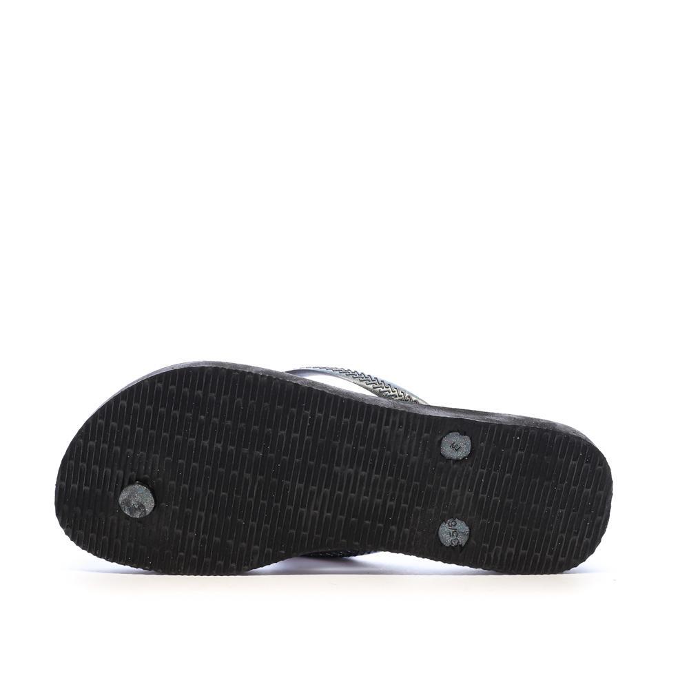 Havaianas Slim Palette Glow Zehentrenner für Damen Schwarz/Rosa 3/4