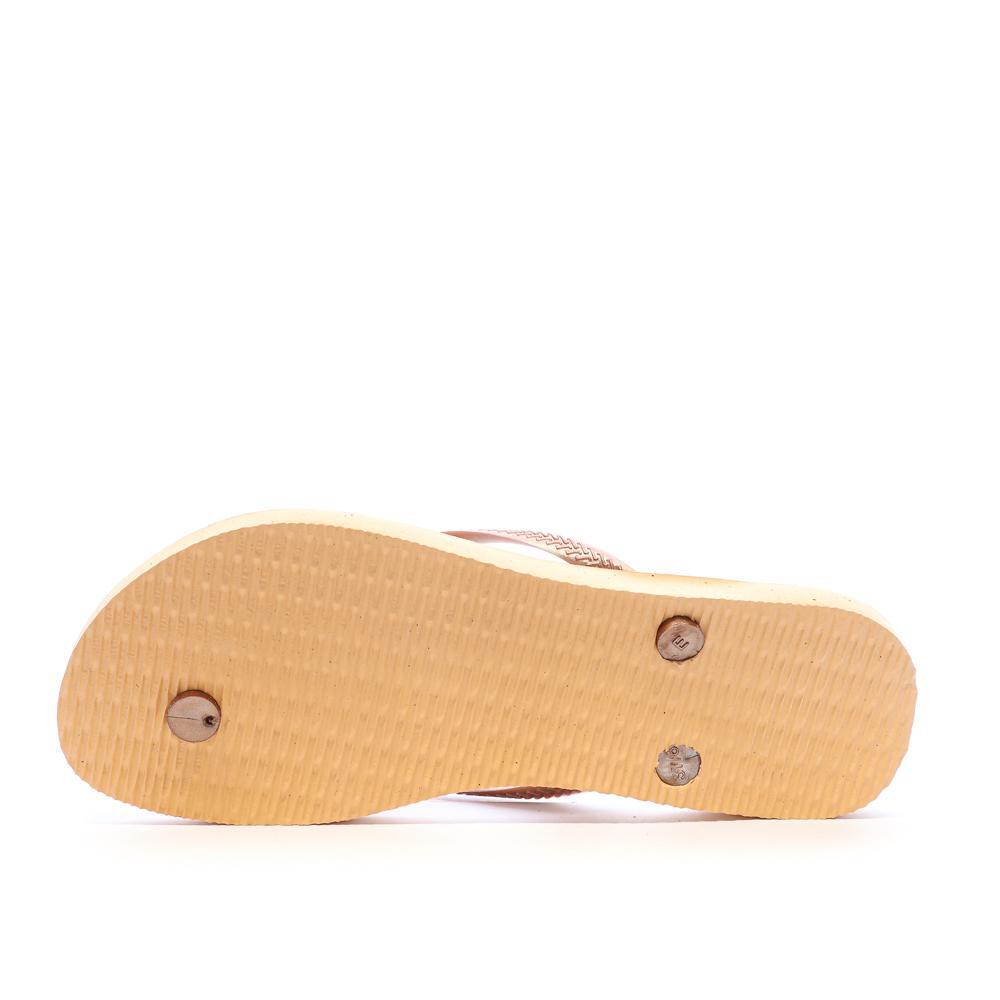Tongs Rose Femme Havaianas Slim Tropical Peach 3/4