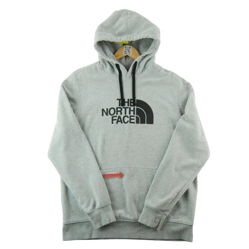 Second life - Pulover cu glugă bărbați The North Face gri - Bun