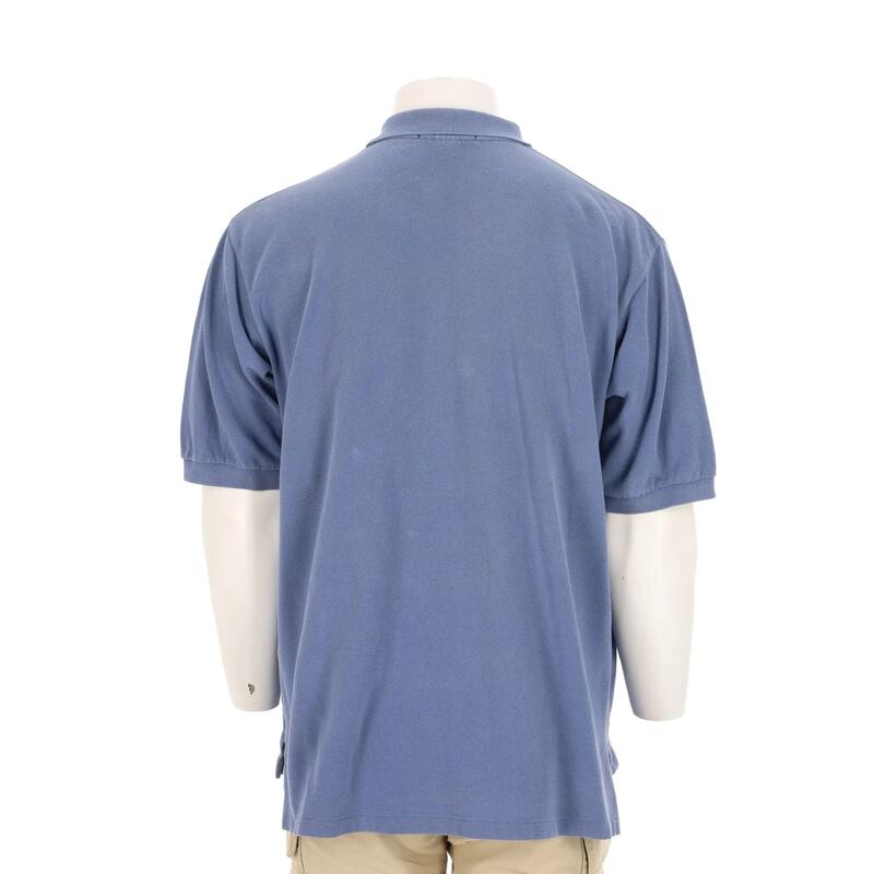 Second life - Polo manches courtes Homme Bleu - Foarte bun