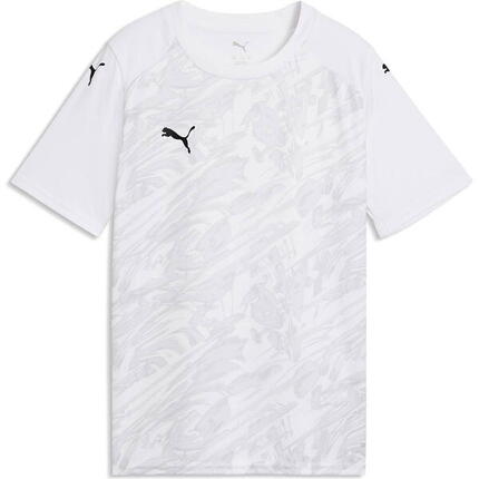 Puma Teamfinal Graphic Maillot Manches Courtes Enfants - Bleu ciel