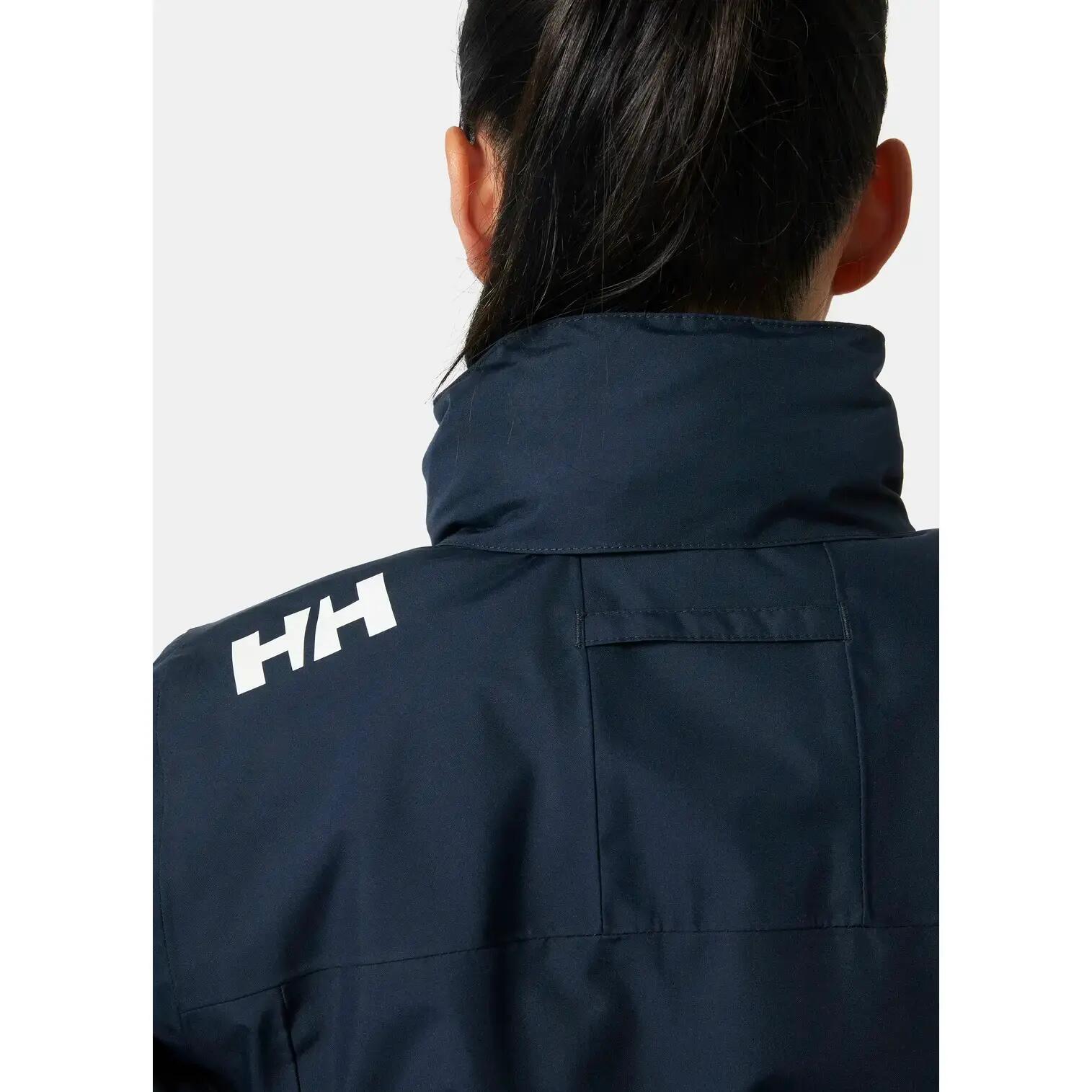 Casaco com capuz impermeável para mulheres Helly Hansen Crew 2.0 6/7