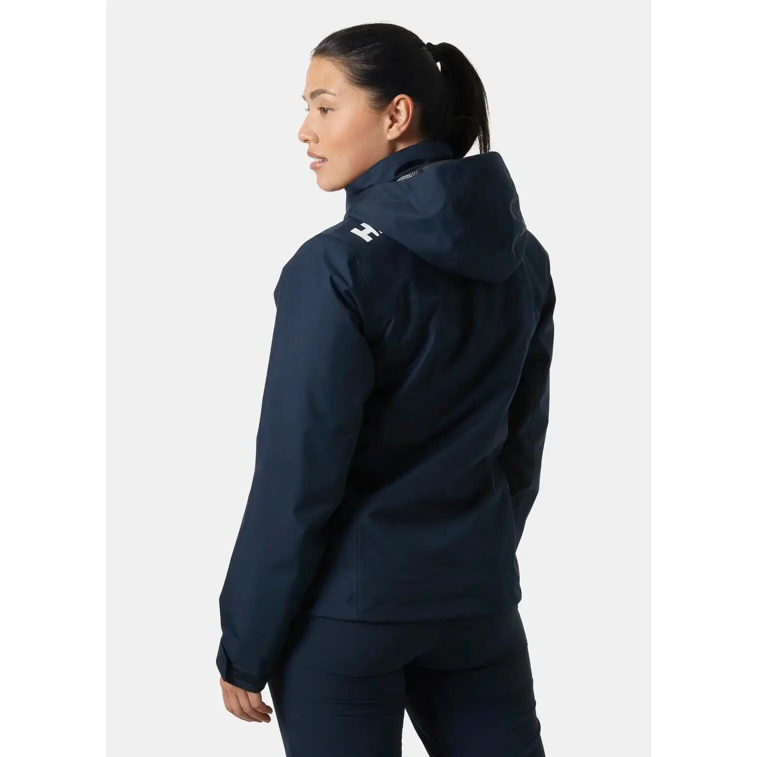Casaco com capuz impermeável para mulheres Helly Hansen Crew 2.0 4/7