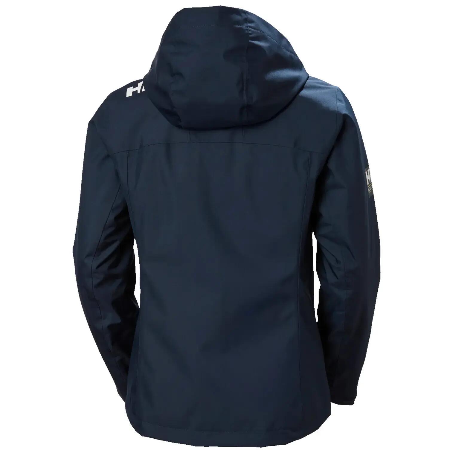 Casaco com capuz impermeável para mulheres Helly Hansen Crew 2.0 3/7