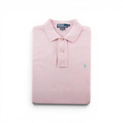 Refurbished - Polo Ralph Lauren Herren Poloshirt kurzarm Rosa - In gutem Zustand