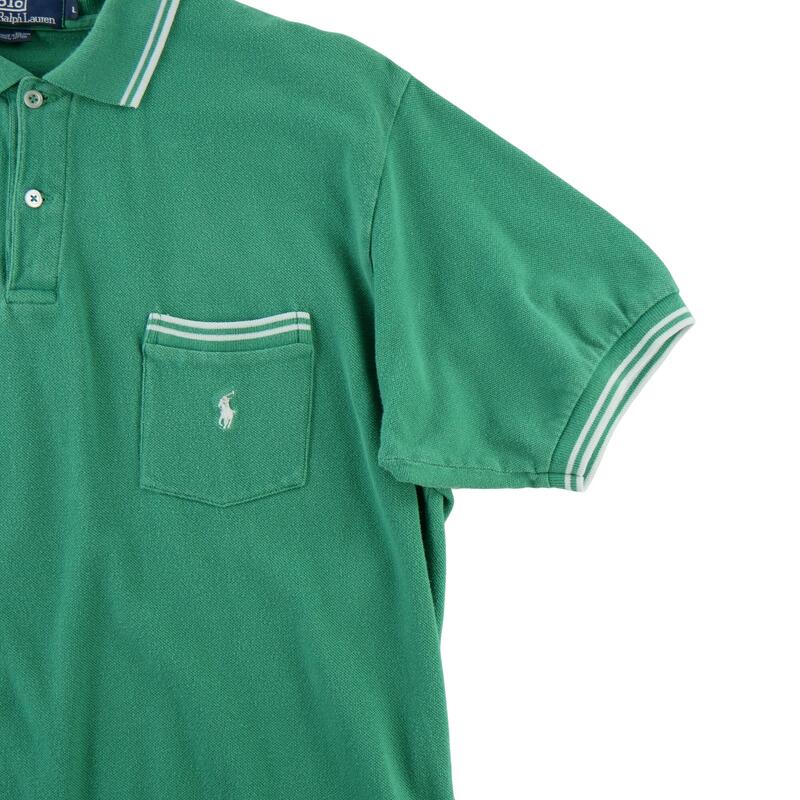 Second life - Tricou Polo bărbați Ralph Lauren verde - Foarte bun