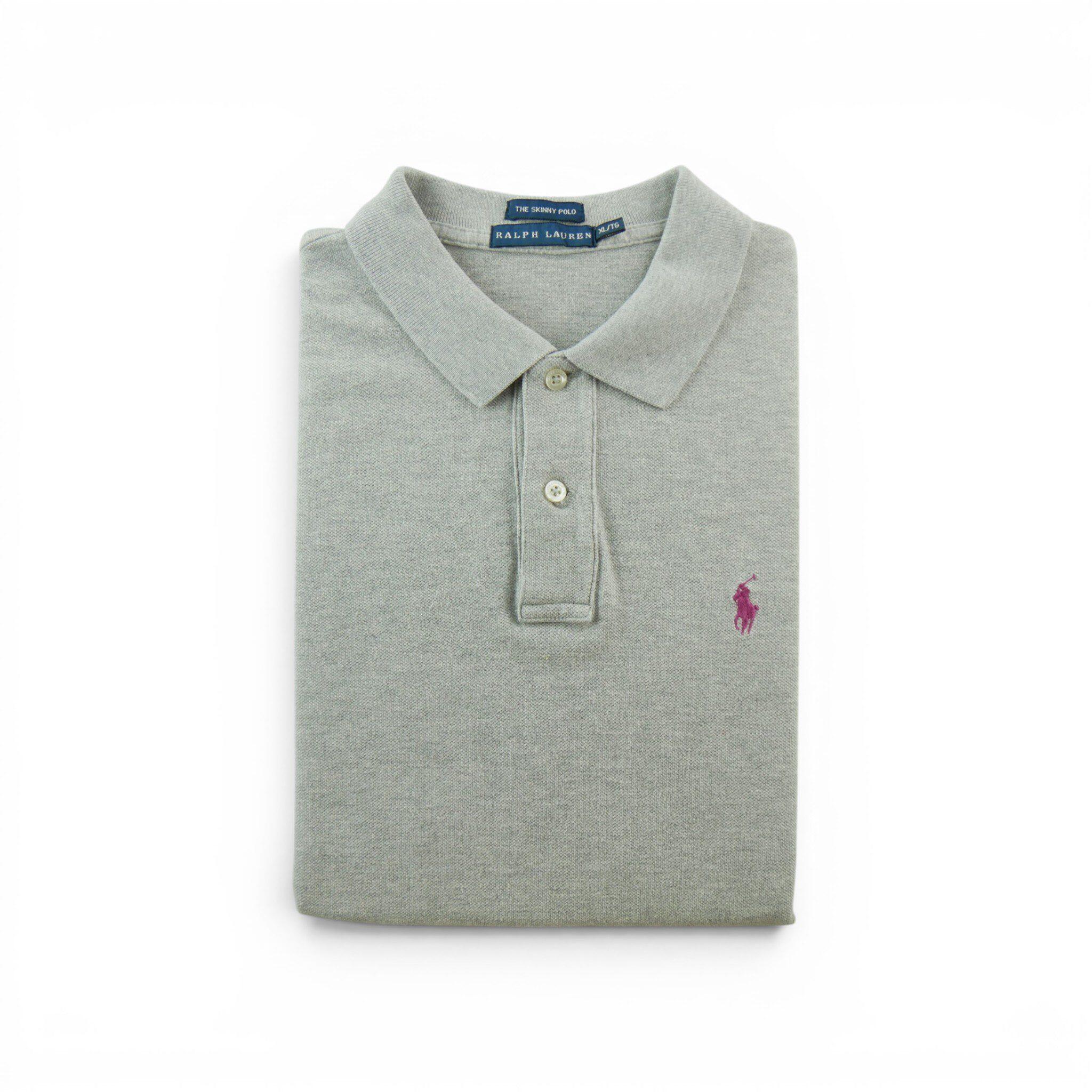 Seconde vie - Polo manches courtes Femme Gris - Excellent 1/6