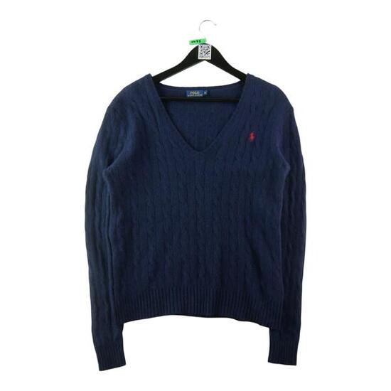Seconde vie - Pull Femme Col V Marine - Très bon état