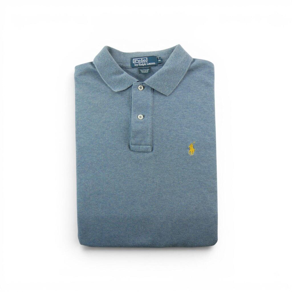 Second life - Polo Ralph Lauren men's short sleeve polo light blue - Excellent