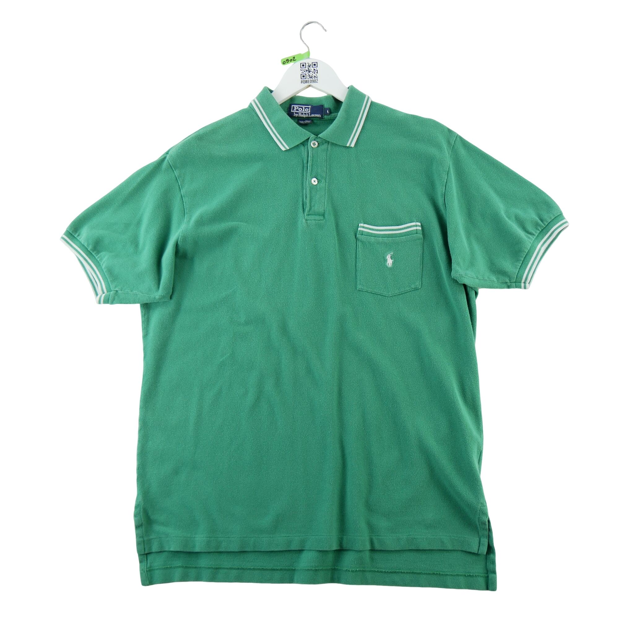 Tweedehands - Heren polo korte mouwen groen Polo Ralph Lauren - Zeer goede staat 2/5