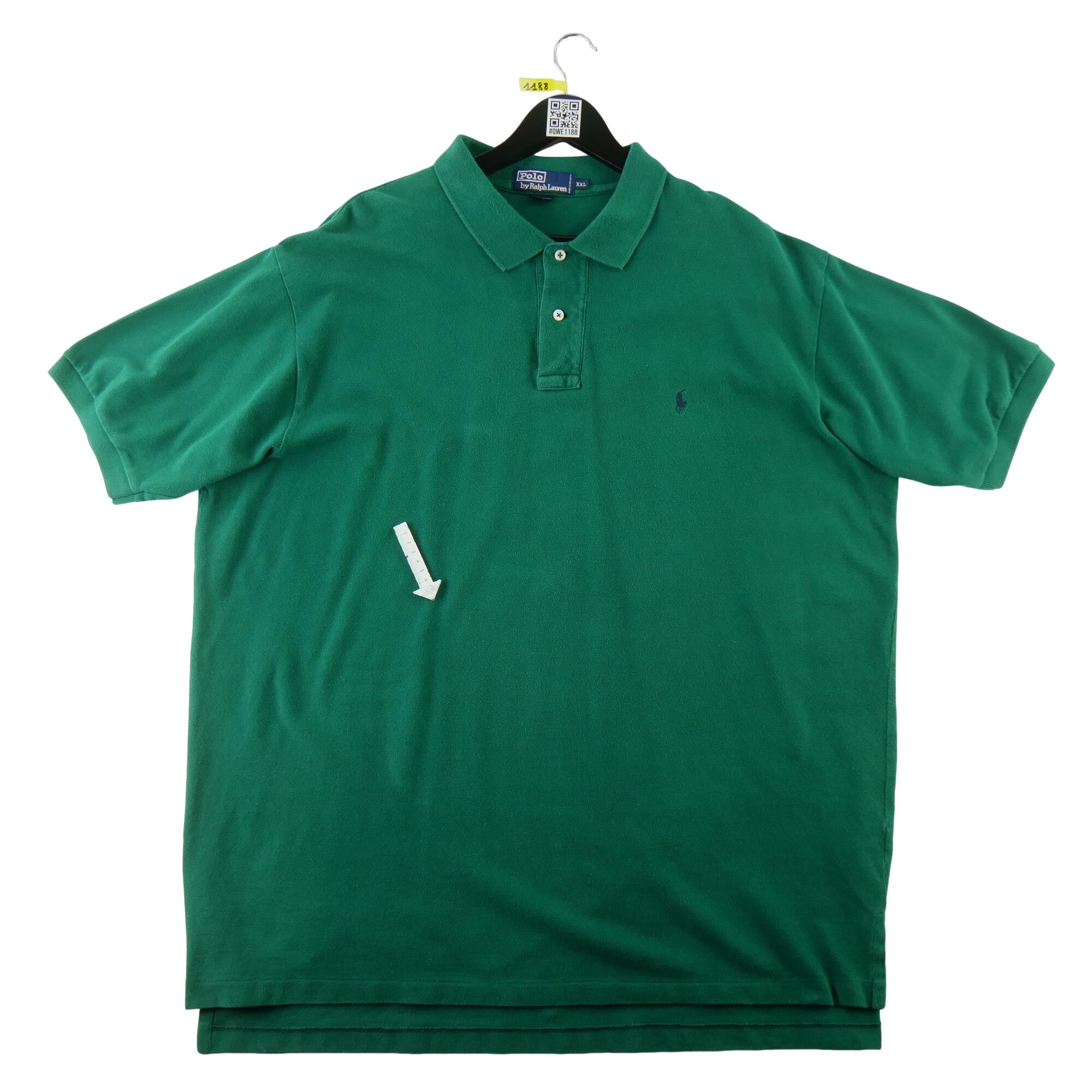 Second life - Polo męskie z krótkim rękawem Ralph Lauren zielone - Stan dobry 6/7