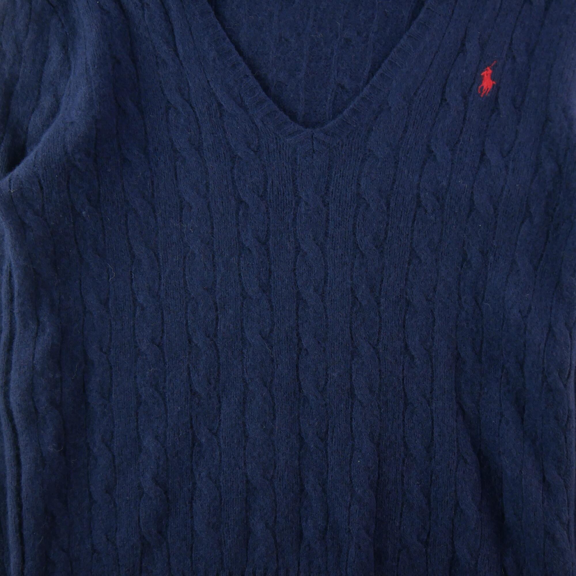 Damen Pullover V-Ausschnitt Polo Ralph Lauren 3/5