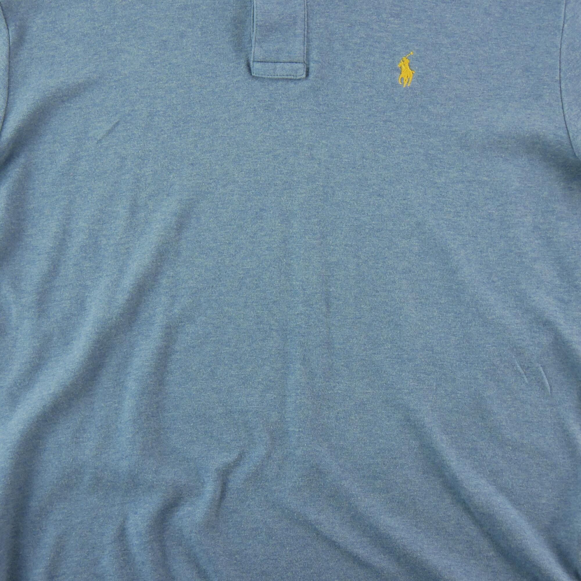 Tweedehands - Polo Ralph Lauren heren korte mouw lichtblauw - Als nieuw 4/6