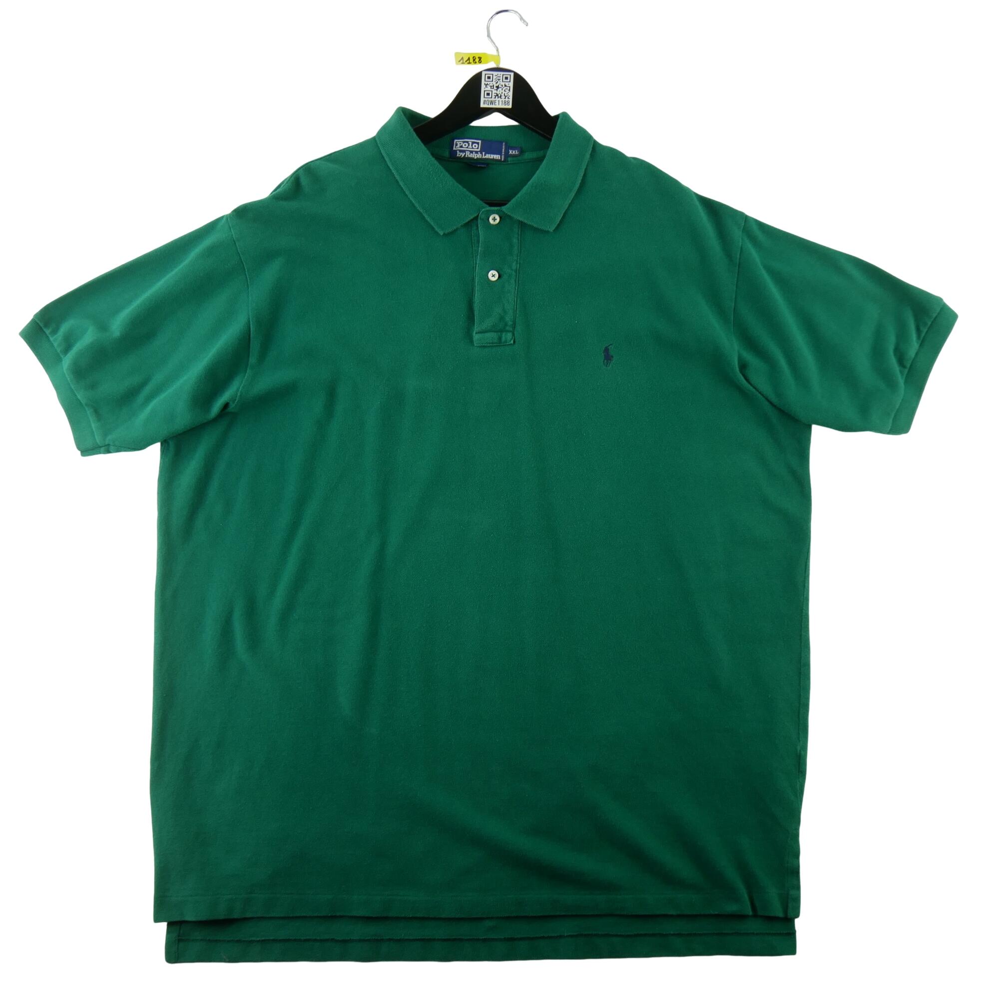 Second life - Polo męskie z krótkim rękawem Ralph Lauren zielone - Stan dobry 2/7