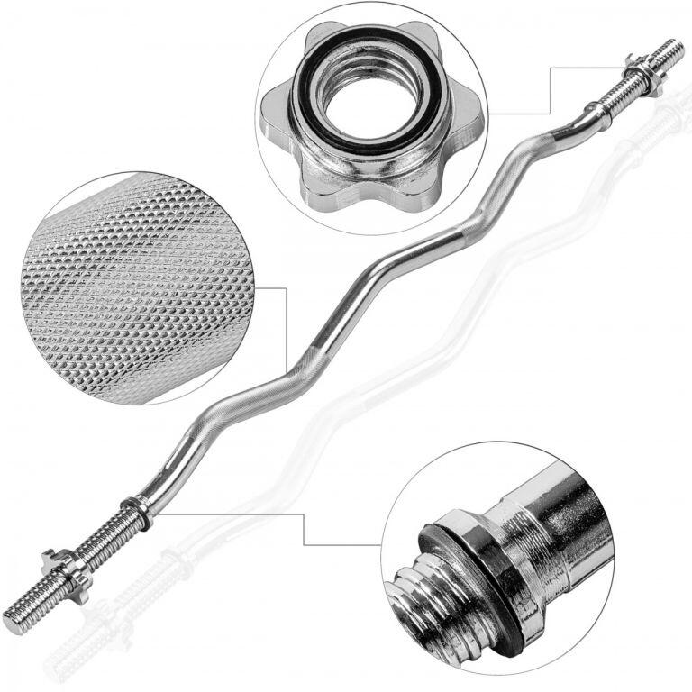 Haltera MOVIT®, greutate 35 Kg, discuri cu prindere, fonta