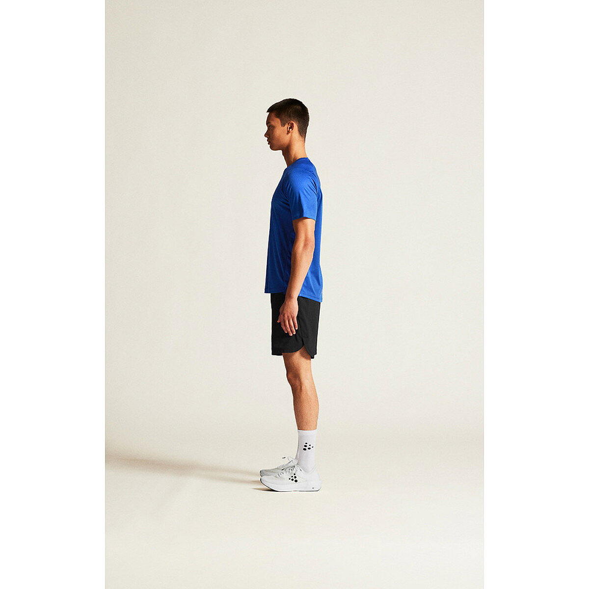 Craft Rush 2.0 Running T-Shirt Herren - Royal, L - Recyceltes Polyester. 4/5