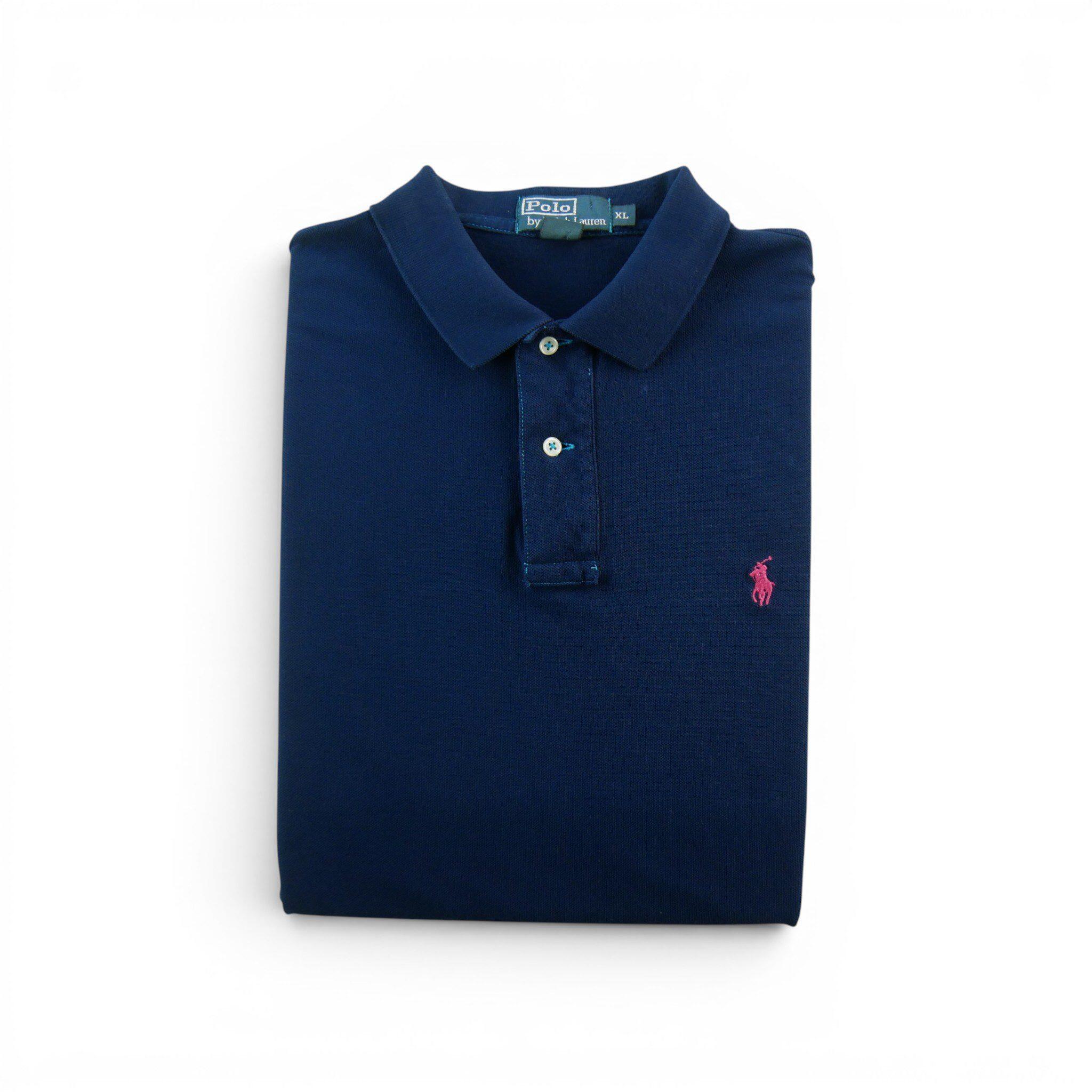 Polo bărbați Polo Ralph Lauren cu mâneci scurte albastru marin