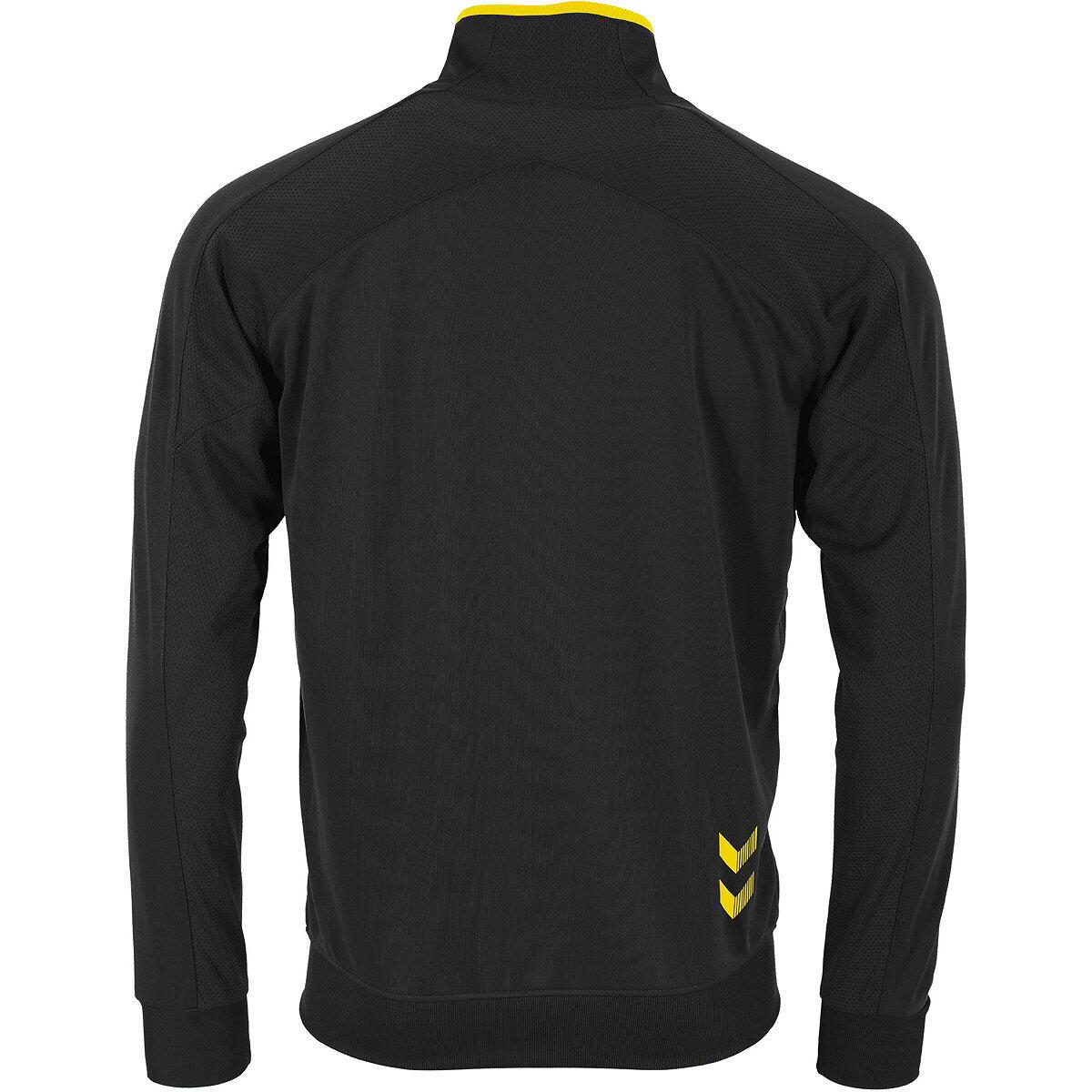 Hummel Tulsa Polyesterjacke Herren - Schwarz, Gelb - XL 5/5