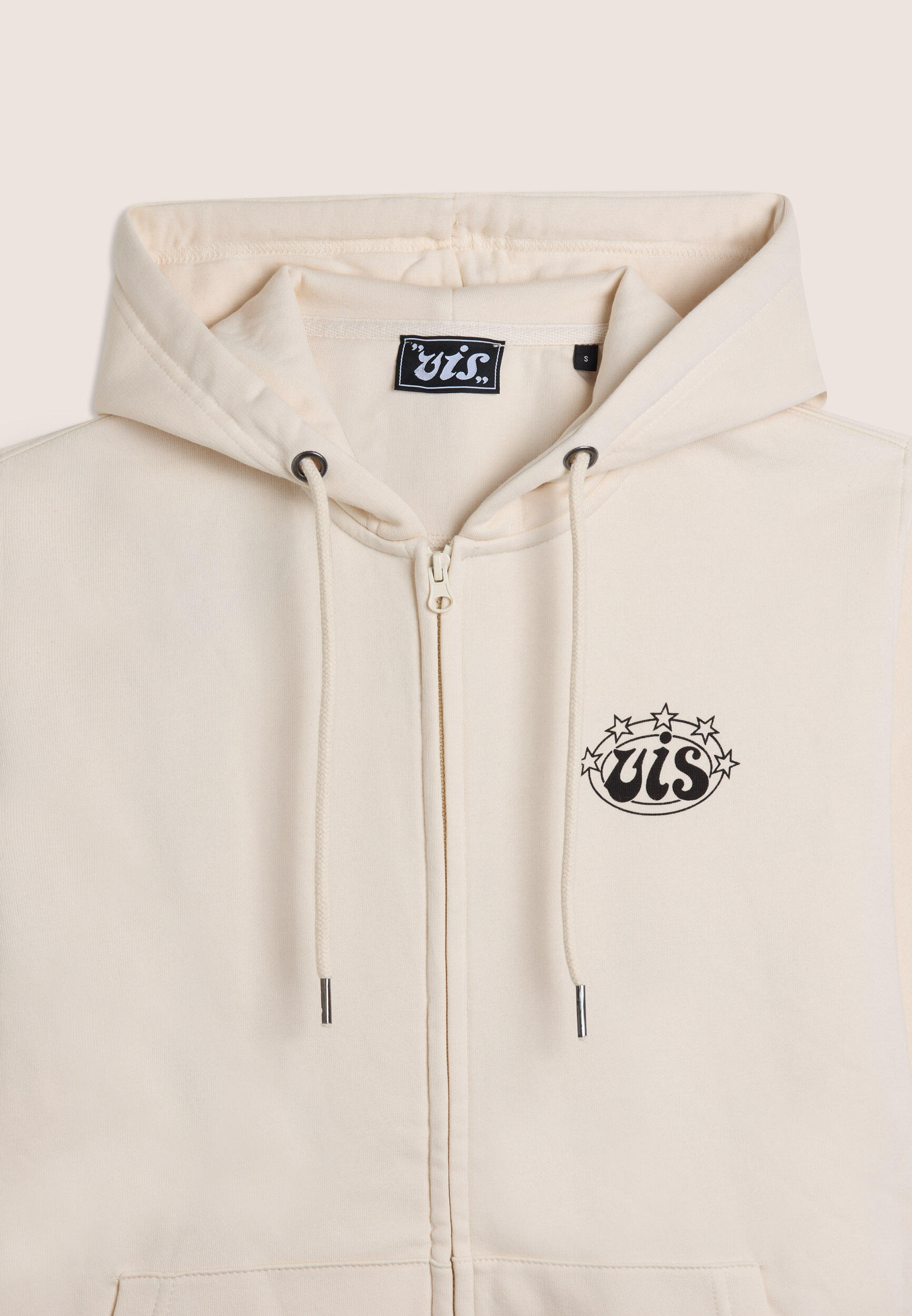Felpa Unisex con Cappuccio e Zip Stile Boxe VIS 3/3