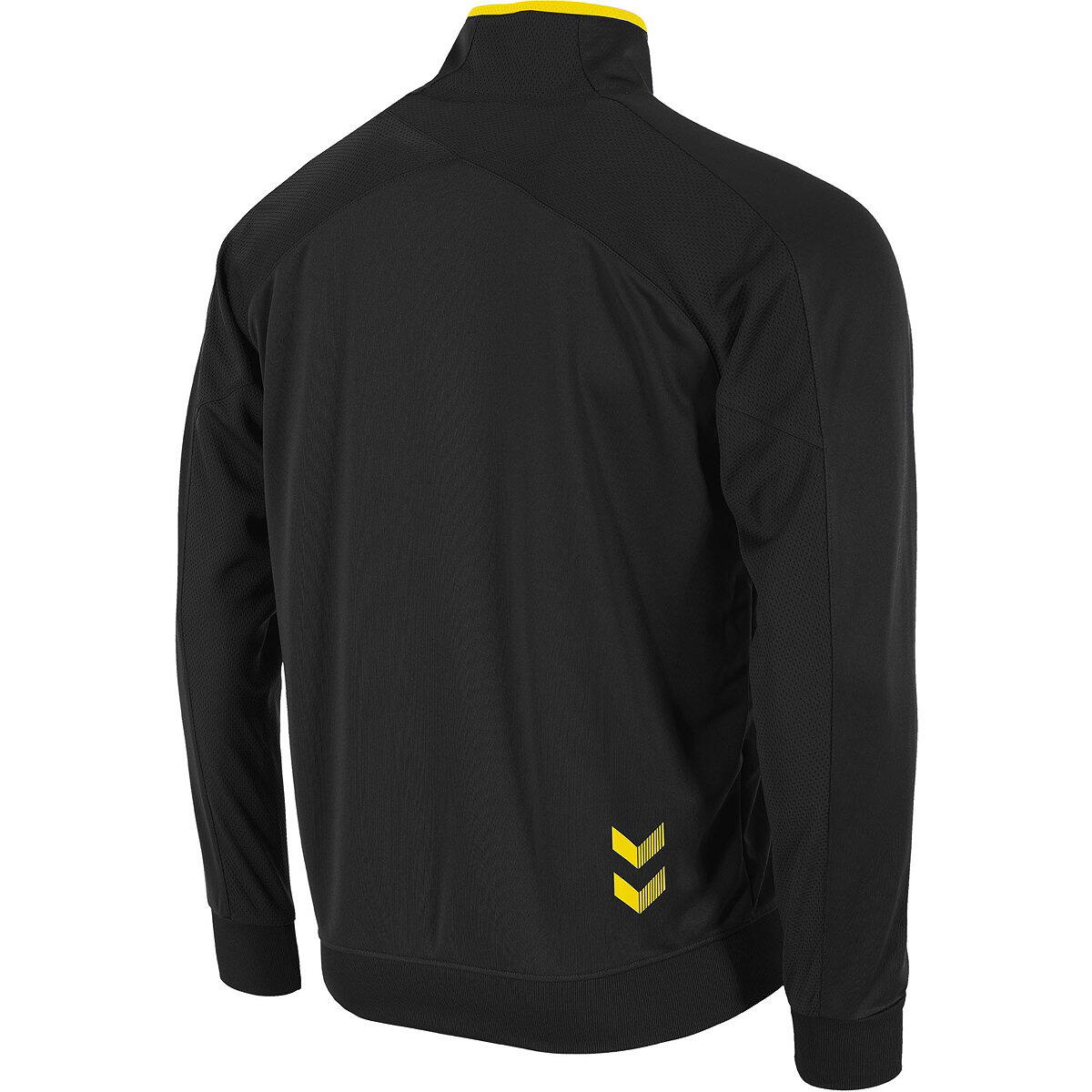 Hummel Tulsa Polyesterjacke Herren - Schwarz, Gelb - XL 4/5