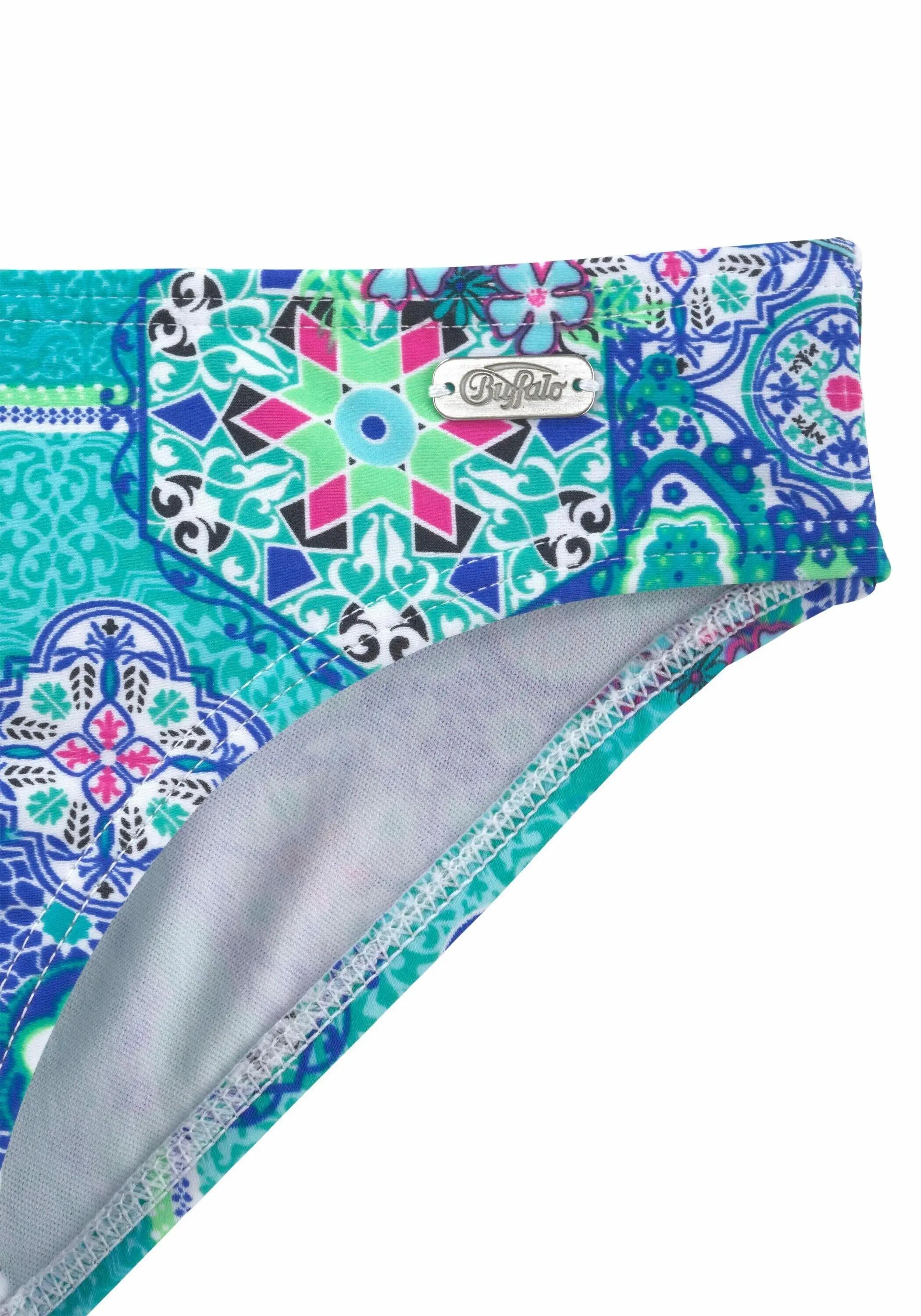 BUFFALO Buffalo Bustier-Bikini mit verspieltem Print für Kinder 2/5