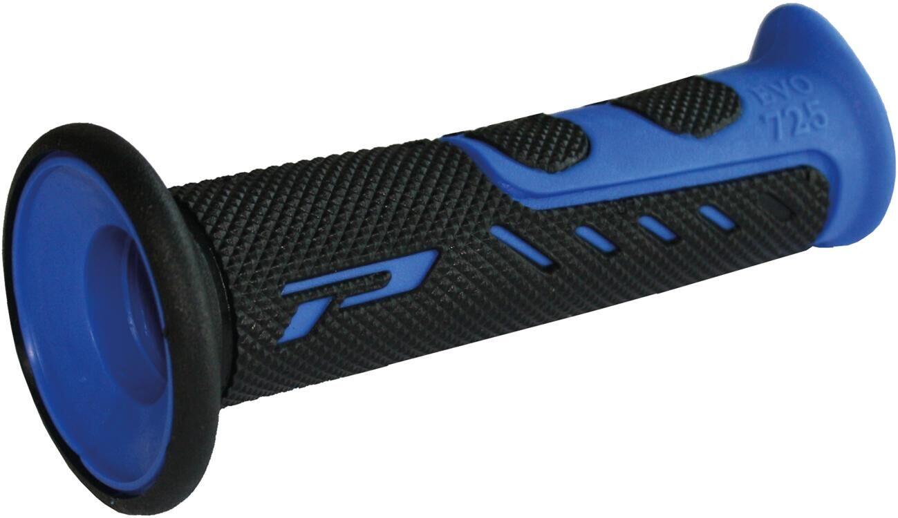 Rączki Progrip 725 Road 2K zamknięte 122 mm czarno-niebieskie