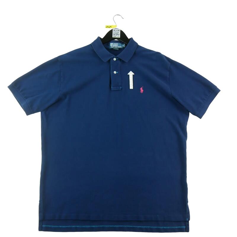 Polo bărbați Polo Ralph Lauren cu mâneci scurte albastru marin