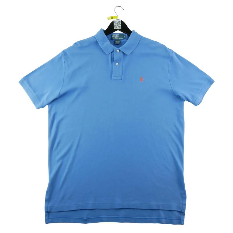 Polotronică Polo Ralph Lauren bărbați mânecă scurtă bleu clair