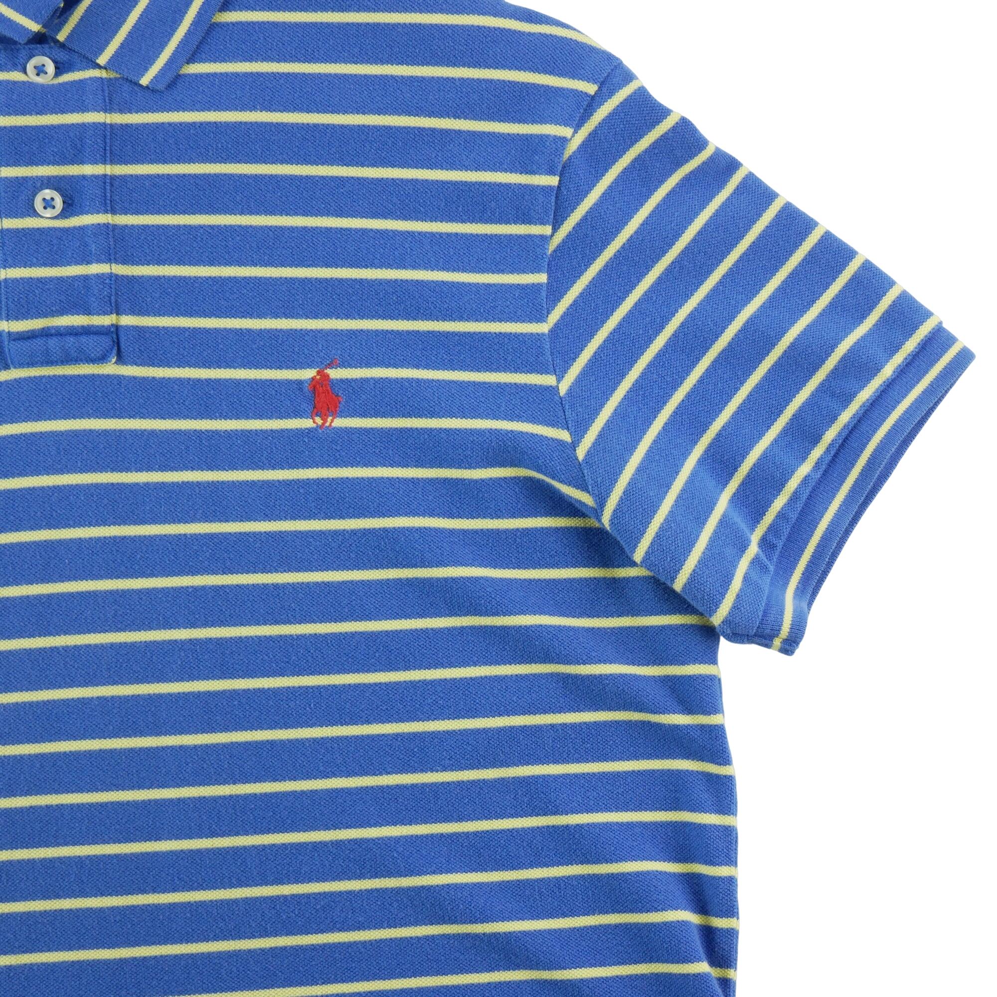 Tweedehands - Poloshirt korte mouw heren blauw - Goede staat 4/7