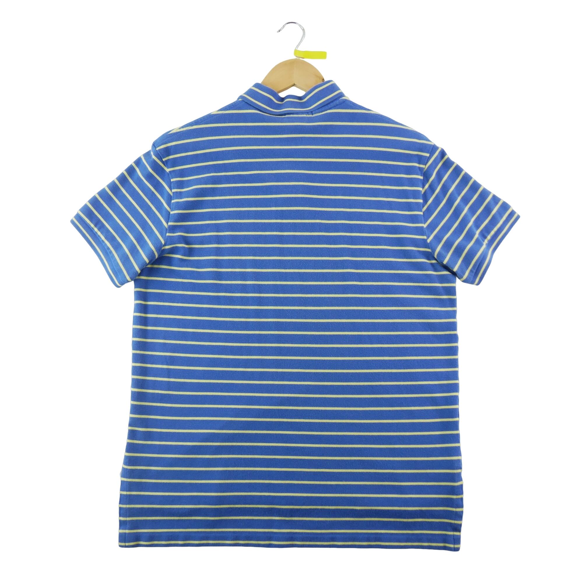 Tweedehands - Poloshirt korte mouw heren blauw - Goede staat 3/7