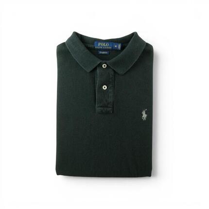Seconde vie - Polo manches courtes Homme Noir - Très bon état