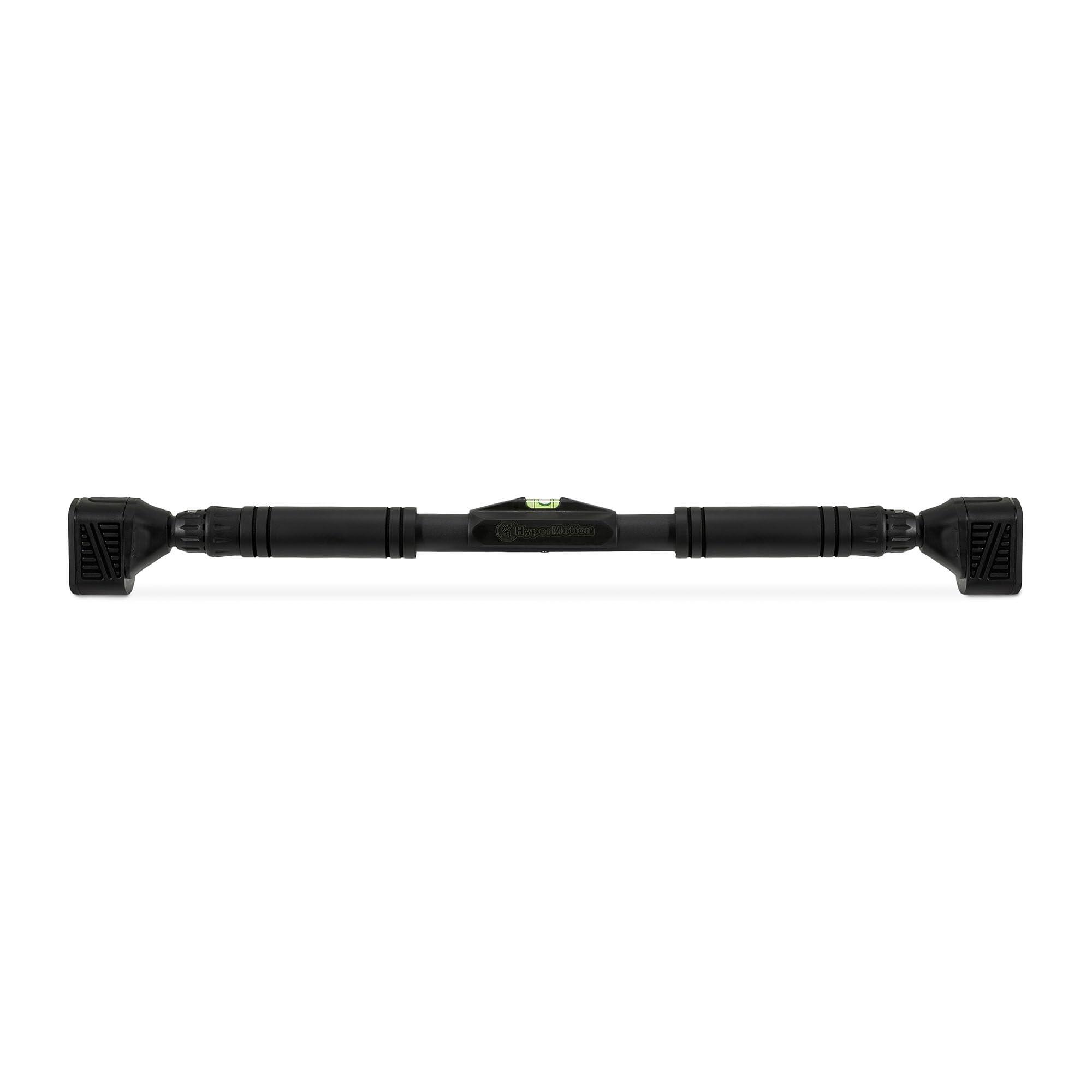 Barra de tracción - fitness - regulable 74-100 cm, 200 kg - negro 7/9