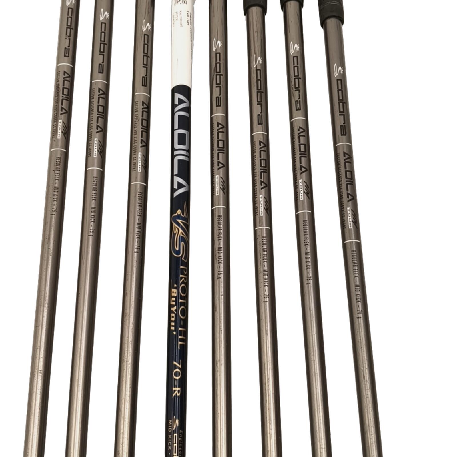 Cobra King SS-i IJzerset / 4-PW+SW / Flex Regular / Grafiet 4/7