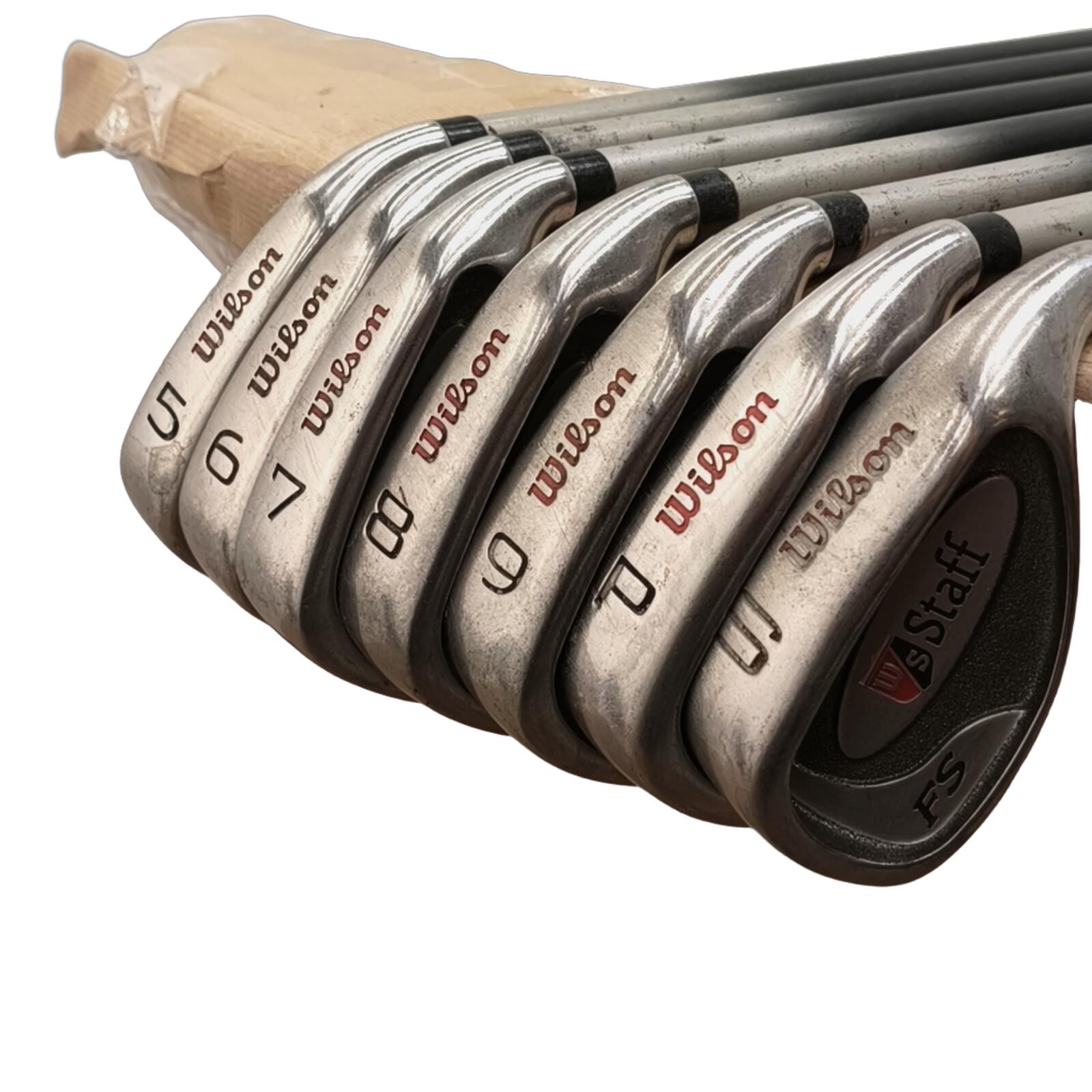 Wilson Staff Fatshaft IJzerset / 3-PW+SW / Flex Regular / Grafiet 3/7