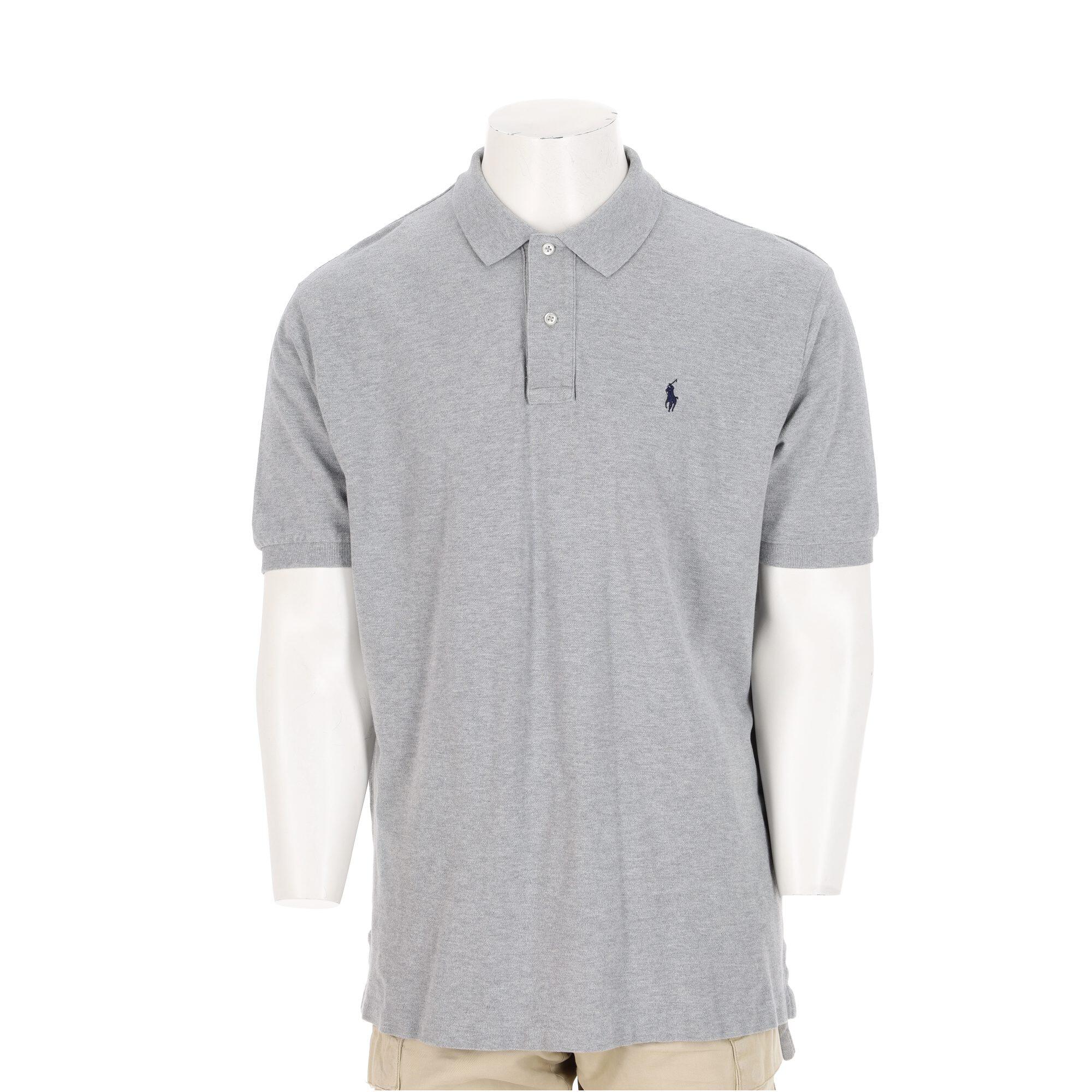 Second life - Polos bărbați Polo Ralph Lauren mânecă scurtă gri - Ca nou