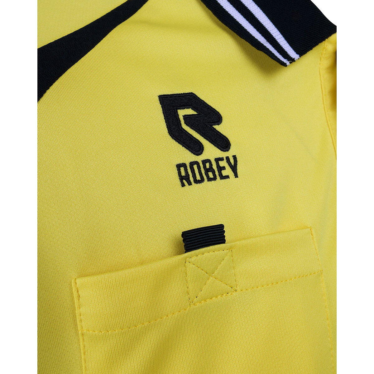 Robey Scheidsrechtersshirt Korte Mouw Heren - Geel - 2XL 4/4