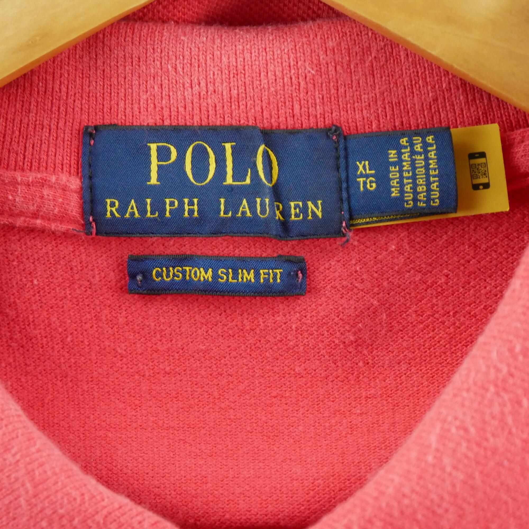 Second life - Polo męskie Slim Fit Polo Ralph Lauren - Stan dobry 7/7