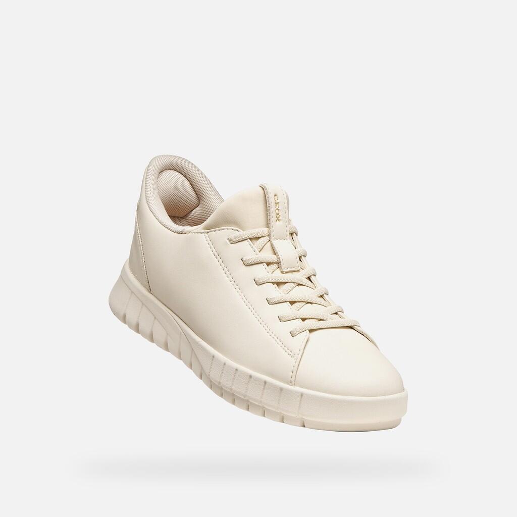 Baskets Femme D FLEXTRIDE PLUS Blanc Cassé 6/7