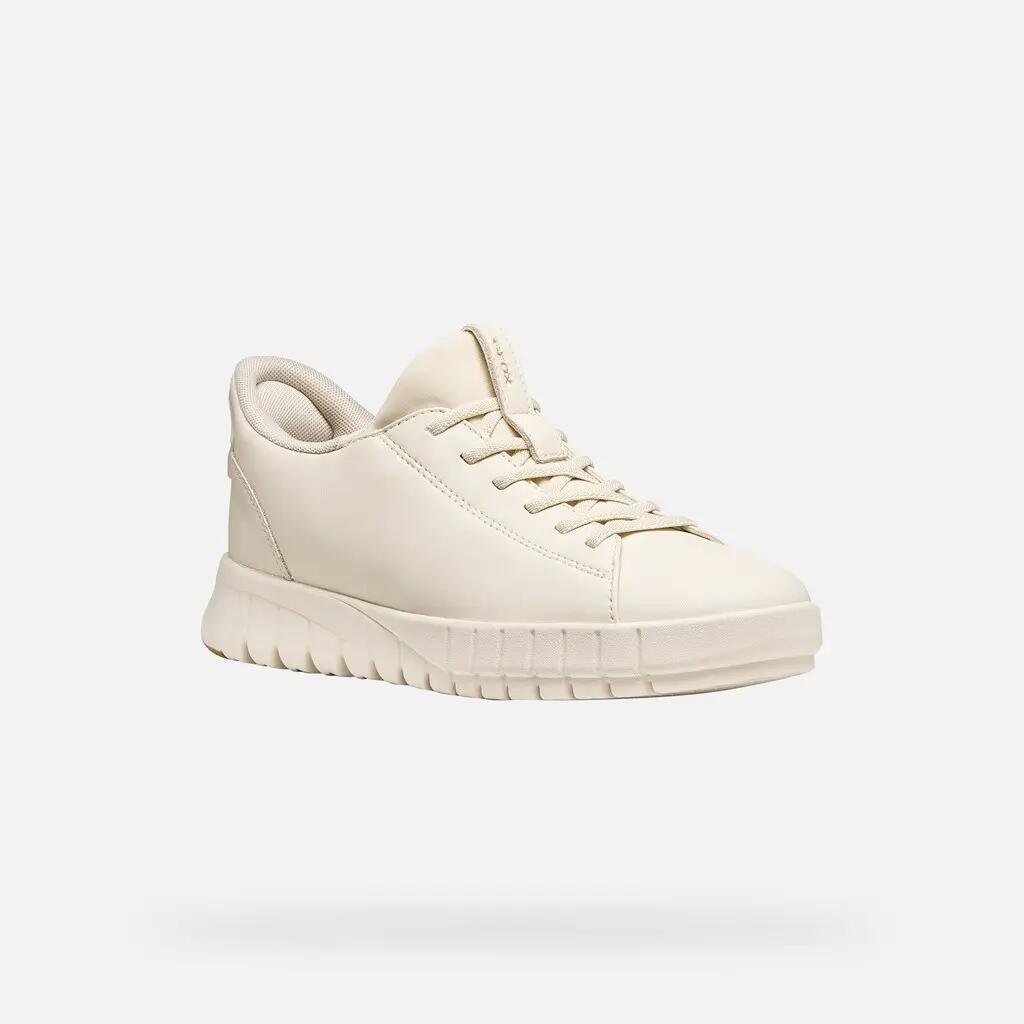 Baskets Femme D FLEXTRIDE PLUS Blanc Cassé 4/7