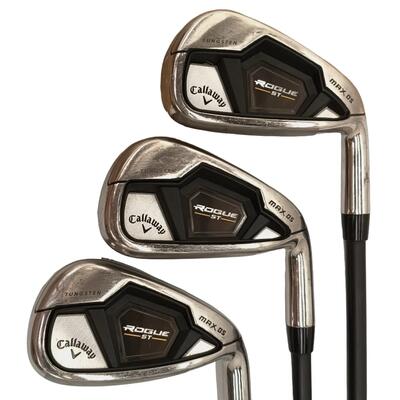 Callaway rogue st max os ijzerset / 6-9i / flex ladies / grafiet