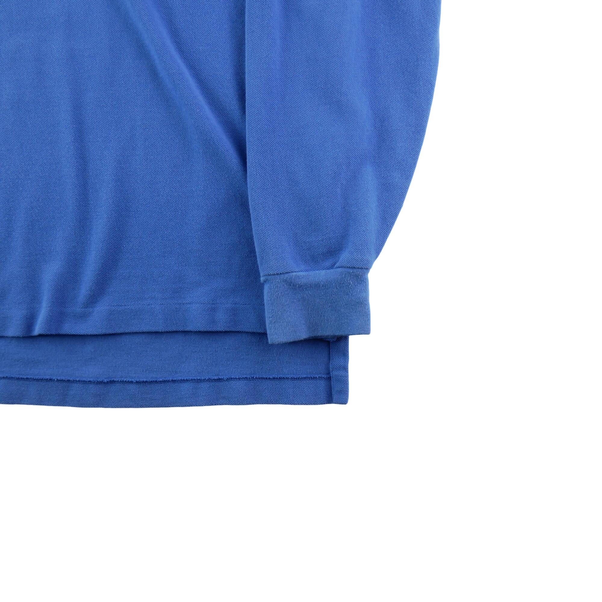 Poloshirt lange mouwen voor heren blauw Polo Ralph Lauren 3/7